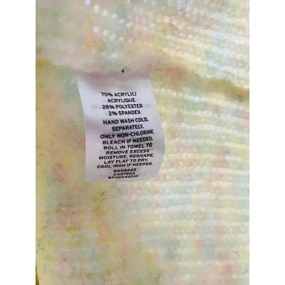 BP crewneck rainbow knit pullover sweater- M - Picture 3 of 4